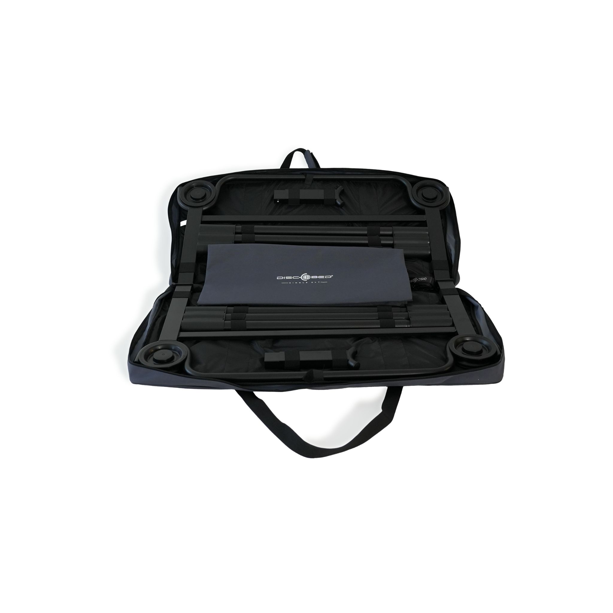 Disc-O-Bed XLT Single mit Seitentasche anthrazit