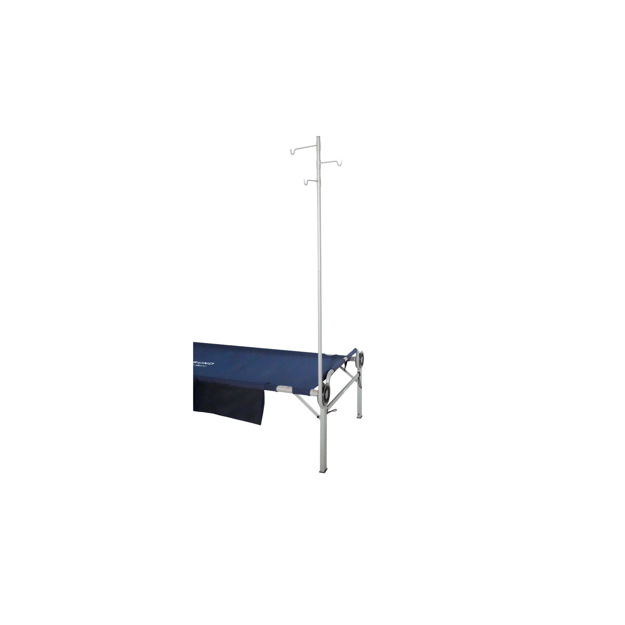Infusionsständer silber, ca. 68 cm