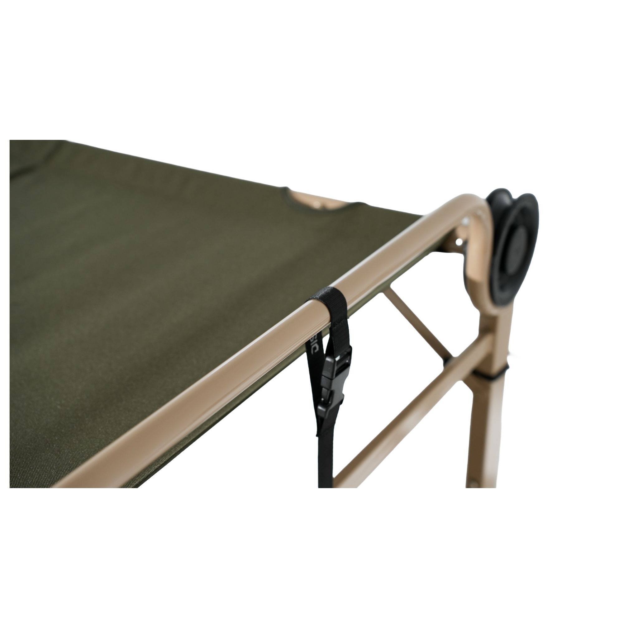 Arm-O-Bunk Etagenbett mit Seitentaschen - Olivgrün