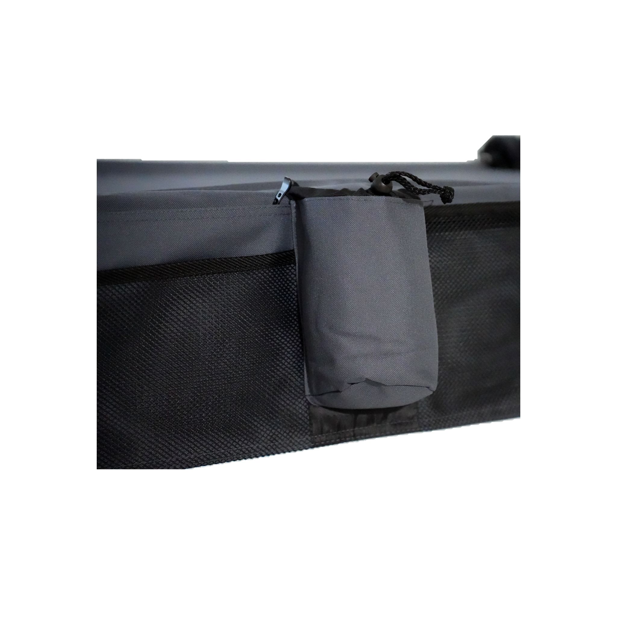 Disc-O-Bed XLT Single mit Seitentasche anthrazit