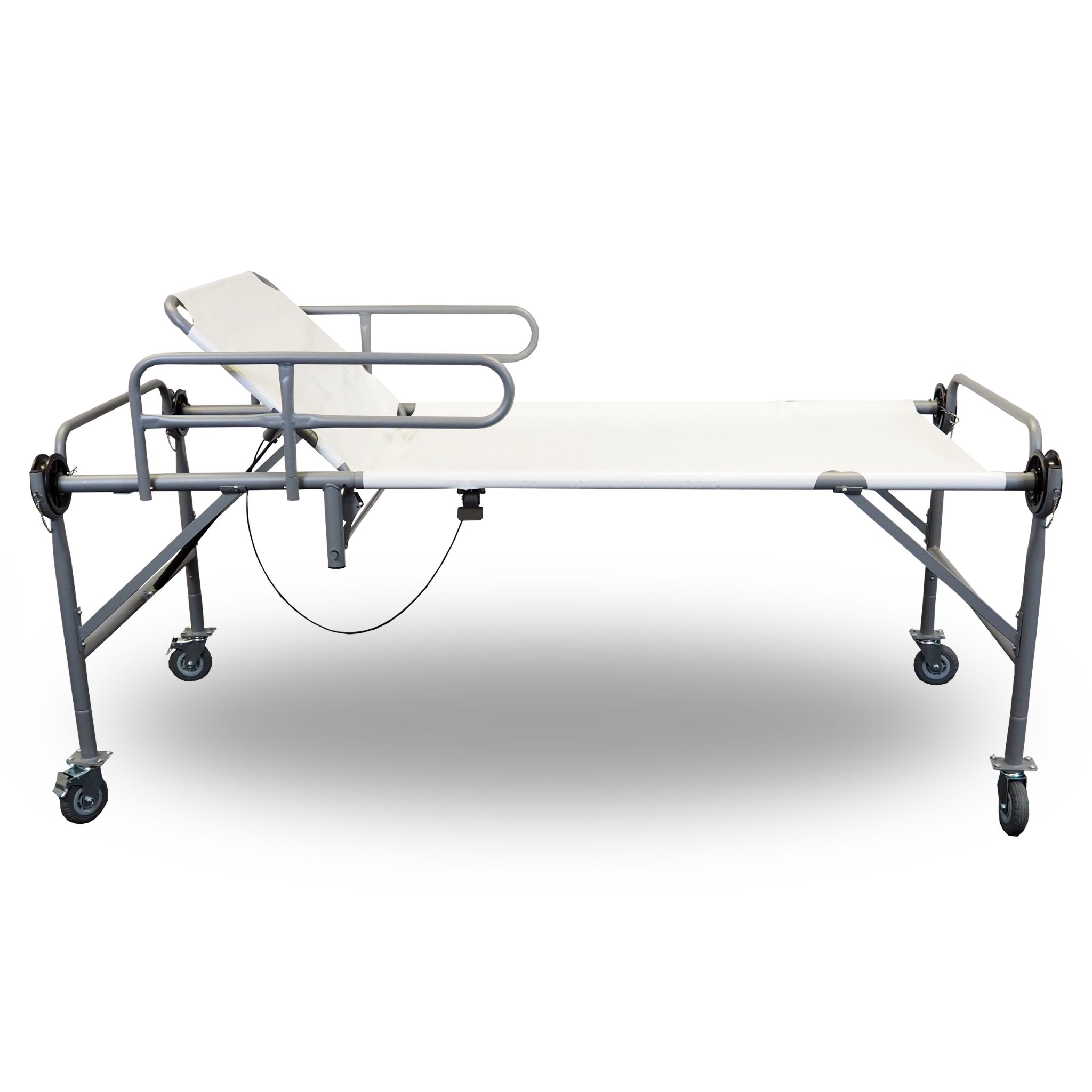 Mobiles Pflegebett mit Medi-Matte